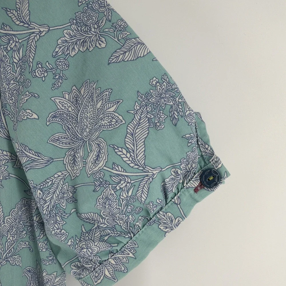 Matilda Jane Tidal Toile Smocked Ruffle Dress Size 10 Boho‎ Western - Picture 4 of 6